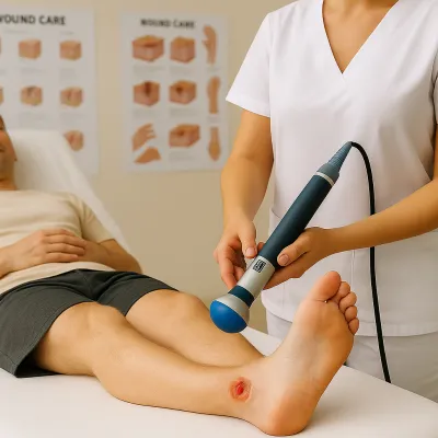 Açık Ayak Yaralarının Tedavisi Modus Focused ESWT Shockwave Therapy